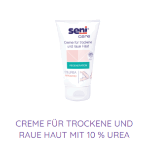 Creme für trockene und raue Haut mit 10 % Urea