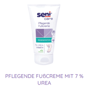 Pflegende Fußcreme mit 7 % Urea