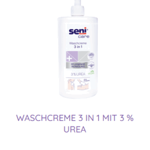 Waschcreme 3 in 1 mit 3 % Urea